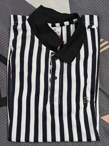 Striped Polo Shirt - Z Black