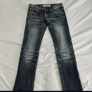 Distressed Flare Jeans
