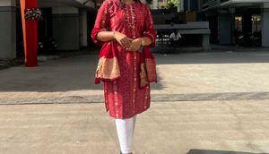 Red badani Kurti