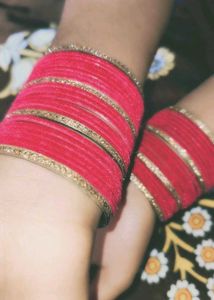 Red Velvet Bangles