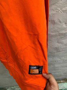 Panda orignal saxy Orange Sweatshirt