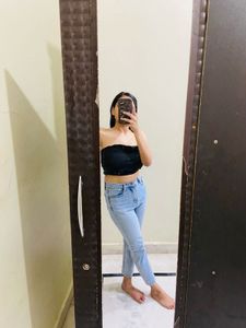 Denim Wide Jeans