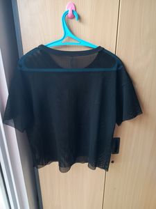 Lee Cooper Mesh Black Top