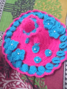 Handmade Crochet Dress for Laddu Gopal