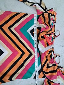 Cold shoulder top With Bell Sleeves