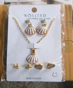 Roslynd Flower Jewelry Set 1