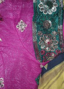 Pink Embellished Blouse