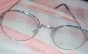 Vintage Silver Round Glasses