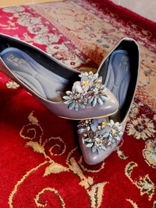 Grey Partywear Heels