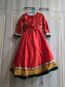 beautiful red Lehenga choli set