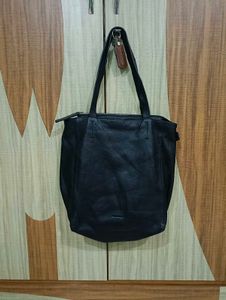 Imported Black Tote Bag