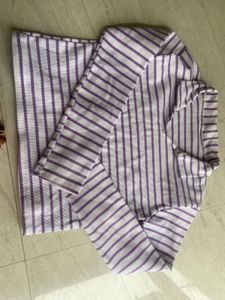 Striped Long Sleeve Top