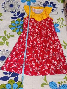 Cute Floral Girls Dress