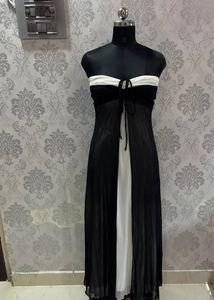 Chic Black & White Dress🖤💕🐣