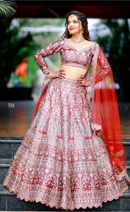 designer ghaghra only 3hrs wear kia he