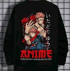 Anime Printed Sweatshirt For Boys