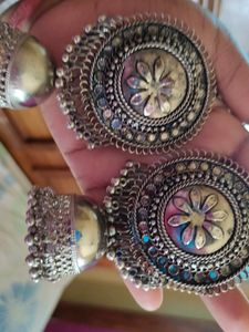 Beautiful Silver 🤍🤍 Earring Sat😘😘