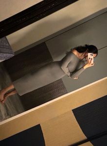 Zara Charcoal Knit Midi