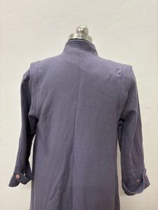 Elegant Lavender Long Coat