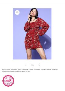 Berrylush Floral Mini Dress