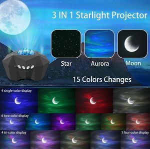 Moon and Star Projector with Bluetooth Speaker