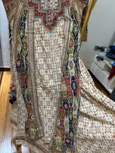 Printed Ethnic Gown