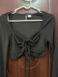H&amp;M Sexy Black Top