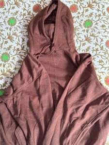 H&amp;M Brown Hoodie - Relaxed Fit