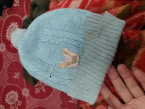 Cute Blue Beanie caps