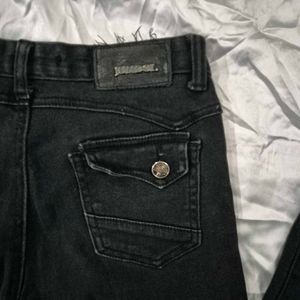 Bootcut / Flared low waist denim