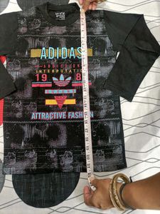 Black Colour Full Sleeves Tshirt 👕