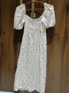 Floral Puff Sleeve Dress
