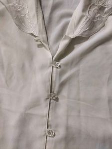 White Button Down Beautiful Shirt