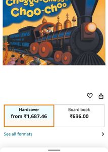 Chugga Chugg Choo- Imported Train Book For Kids