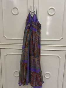 Paisley Print Dress
