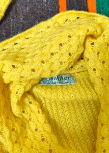 Packed Women Yellow Shrug Branded 🔥🔥