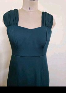 Bottle Green Gown