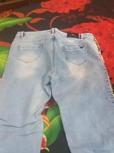 Ethnic Denim Skinny Jeans