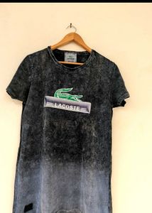 Lacoste Graphic Tee - Black Wash