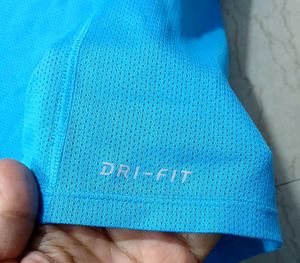 Nike Sky Blue Sports Tshirt