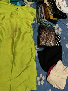 Lime Green Palazzo Pants