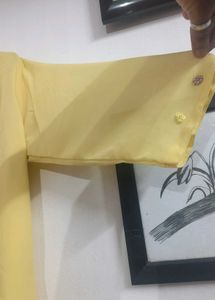 Embroidery Design Yellow Kurta💛