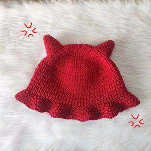 Crochet Horn Hat ♡