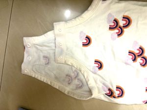 Rainbow Baby Bodysuit and shorts set