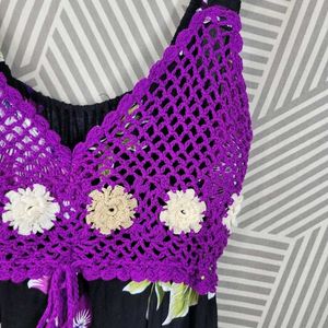 Floral Crochet Sundress