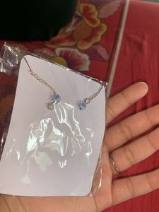 Silver Jhumka Earrings with Chain For Wedding