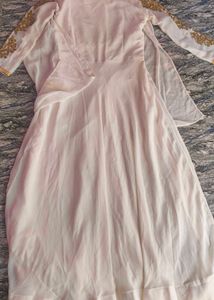 Elegant White Ethnic Gown