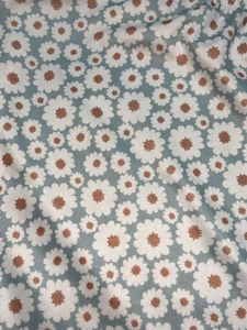 * REDUCED* Pretty Floral White And Sky Skirt