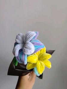 Unique Chenille Stem Flower Bouquet