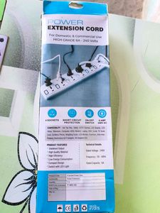 Power Extension Cord Board  4 Socket
